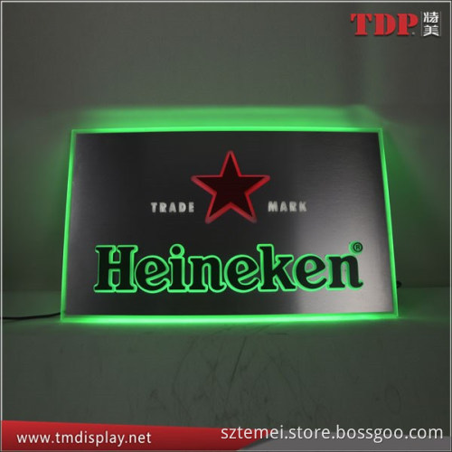 Manufacturer Customized Slim LED Signs, Illuminated Indoor Outdoor LED Signs OEM and ODM Factory